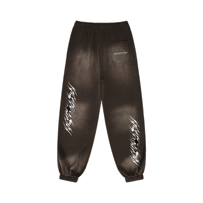 Future Foundation - Strider (Brown) 400GSM Sun Faded Sweatpants