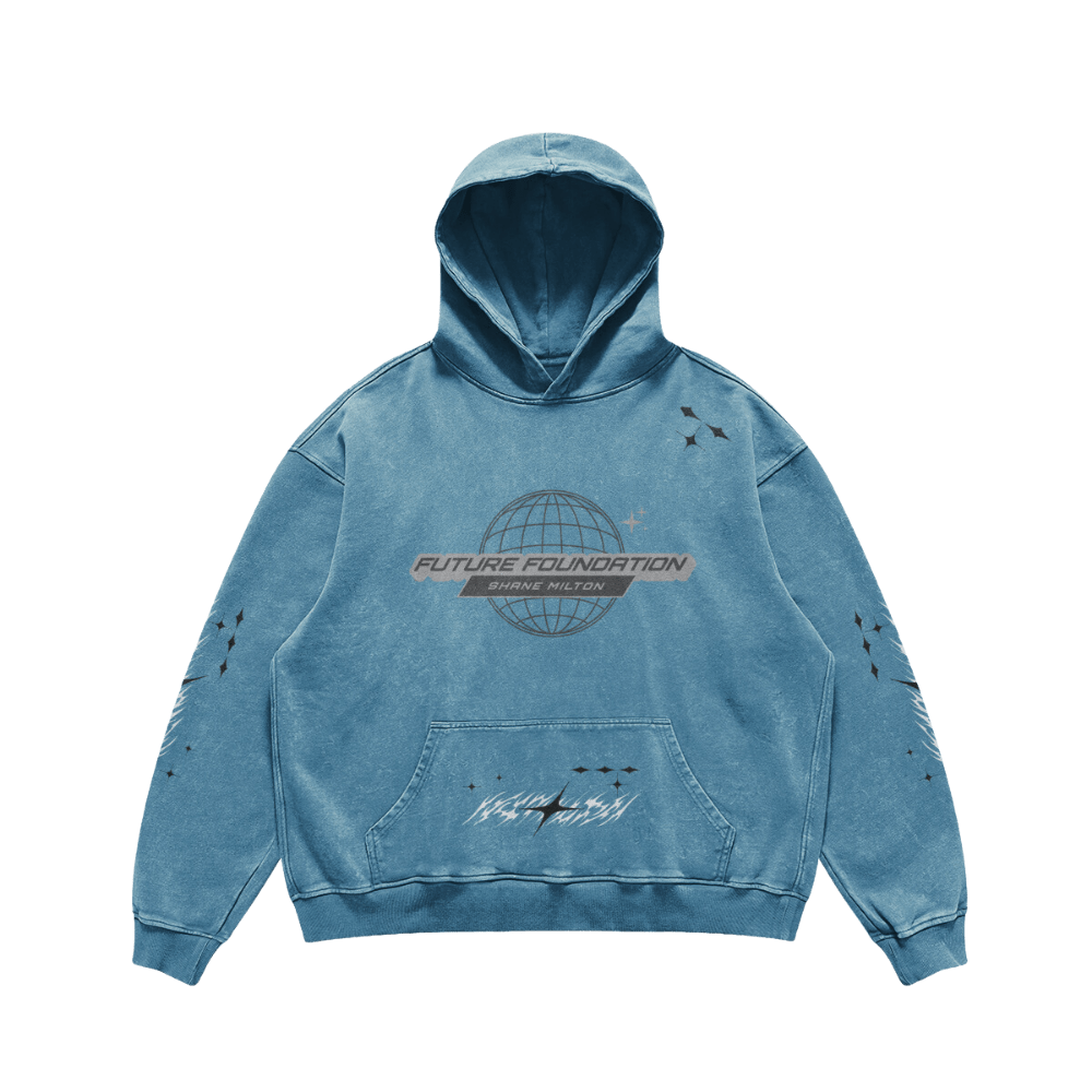 Future Foundation - Drive (Shadow Blue) - 440GSM Super Heavyweight Hoodie