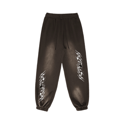 Future Foundation - Strider (Brown) 400GSM Sun Faded Sweatpants