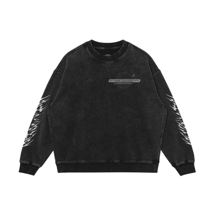 Future Foundation - Drive (Faded Black) - 440GSM Ultra Heavyweight Sweatshirt