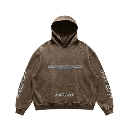 Future Foundation - Drive (Earth Brown) - 440GSM Super Heavyweight Hoodie