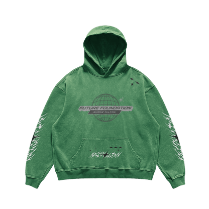 Future Foundation - Drive (Cactus Green) - 440GSM Super Heavyweight Hoodie