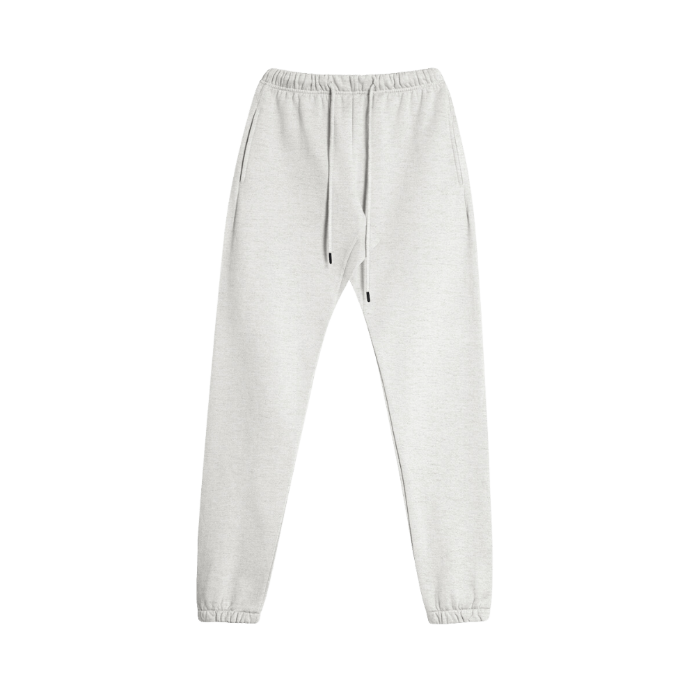 Future Foundation - Basics - Fleece-Lined Sweatsuit Bundle (White & Heather Grey)