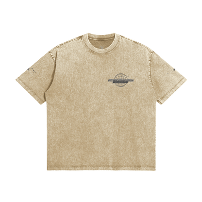 Future Foundation - Love (Khaki) - Snow Wash Graphic Tee