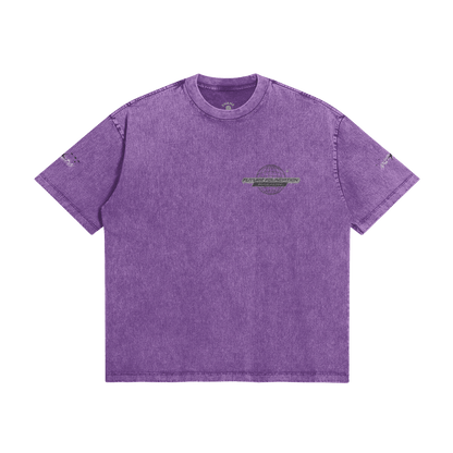 Future Foundation - Love (Dark Lavender) - Snow Wash Graphic Tee