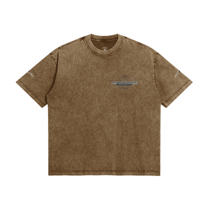 Future Foundation - Love (Brown) - Snow Wash Graphic Tee