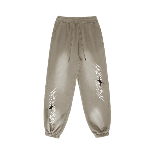 Future Foundation -Strider (Warm Gray) 400GSM Sun Faded Sweatpants