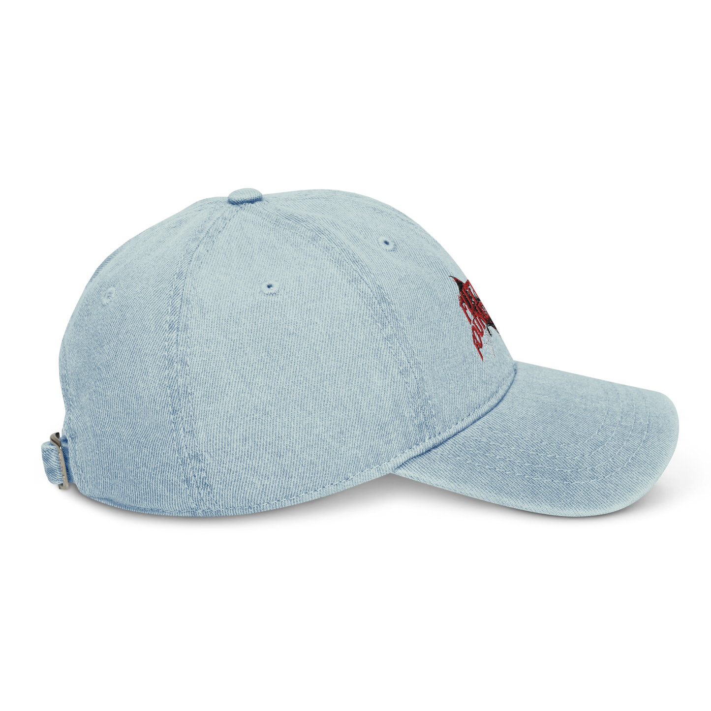 Future Foundation Bat - light blue Denim Hat right side