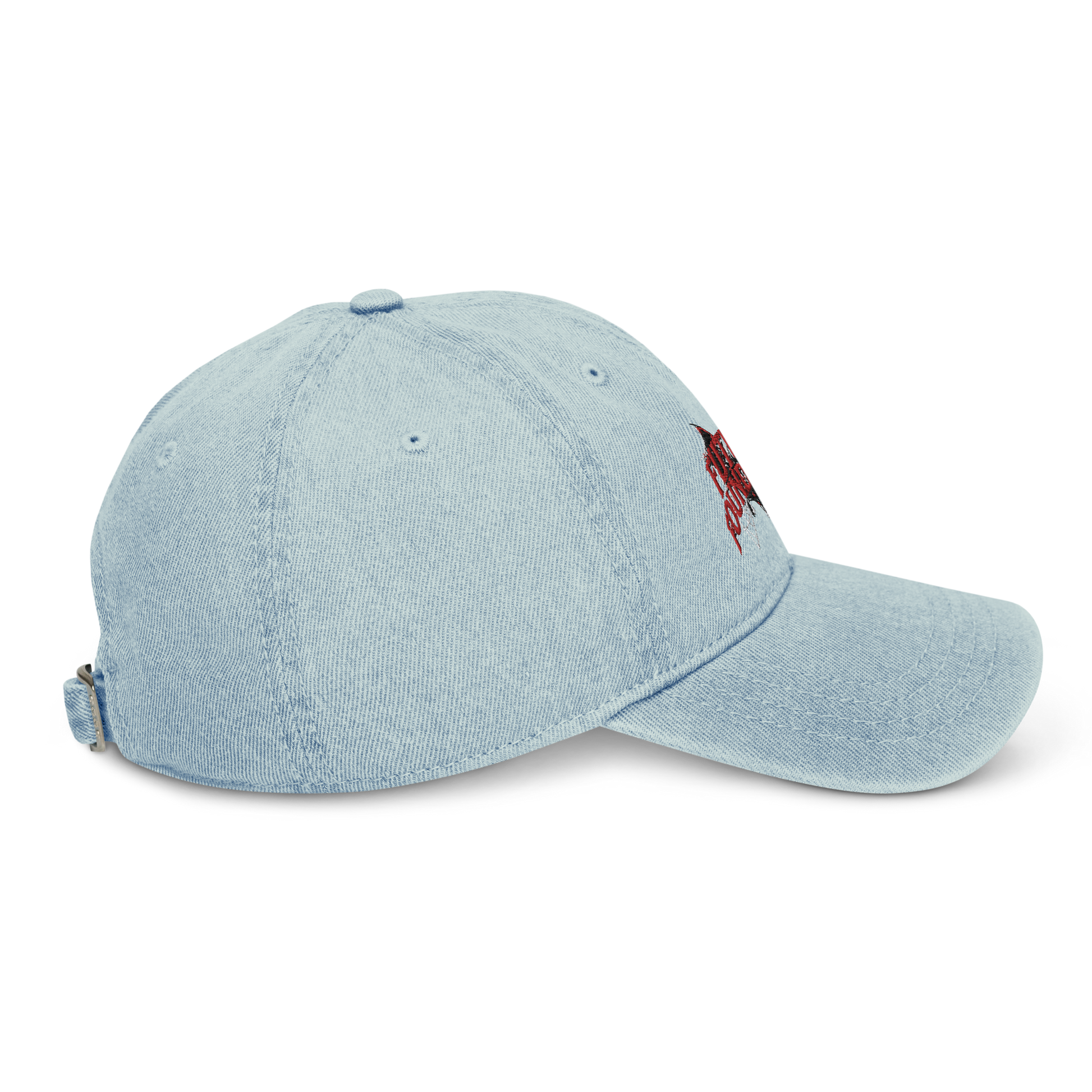 Future Foundation Bat - light blue Denim Hat right side