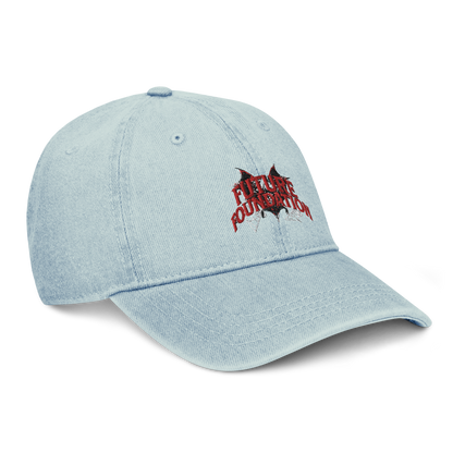 Future Foundation Bat - light blue Denim Hat right front 