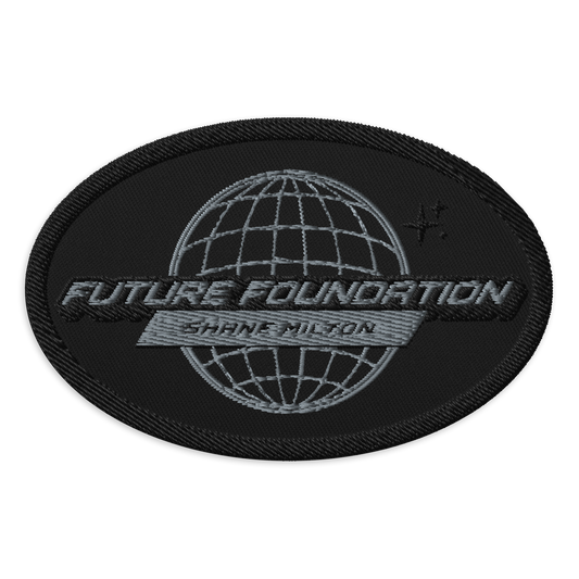 Future Foundation Embroidered patches - Shane Milton