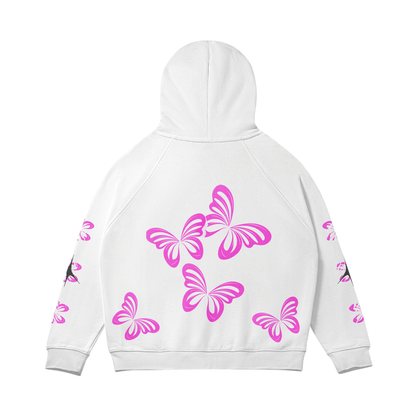 Future Foundation - Butterfly Full-zip Hoodie (White)