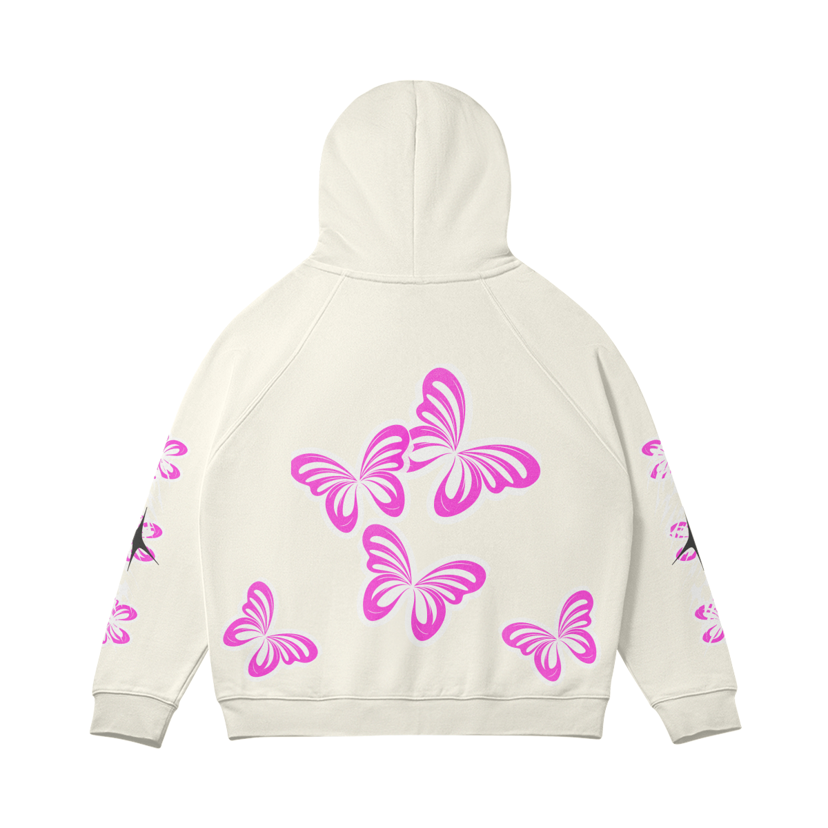 Future Foundation - Butterfly Full-zip Hoodie (Rice Apricot)