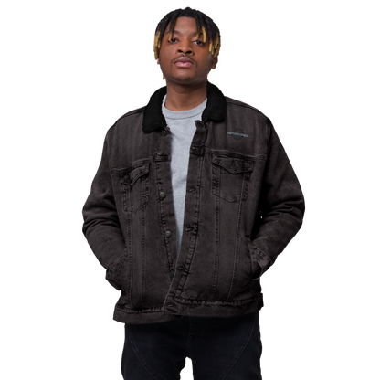 Future Foundation Bat - Denim Sherpa Jacket - Shane Milton