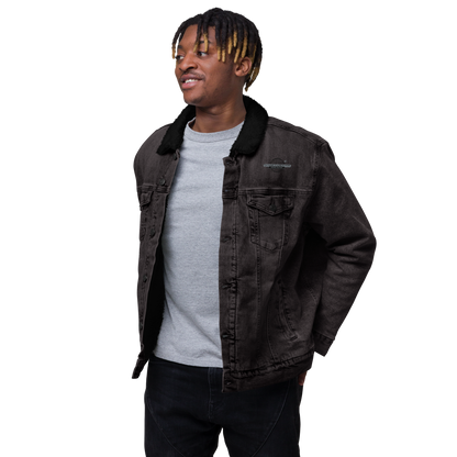 Future Foundation Bat - Denim Sherpa Jacket - Shane Milton